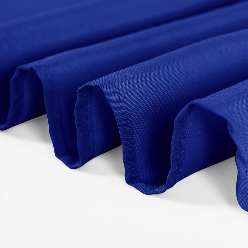 Cupuamon 132 inch Round Tablecloth Washable Polyester Table Cloth Decorative Table Cover for Wedding Party Dining Banquetï¼ˆ132 inch,Royal Blueï¼‰ - Image 5